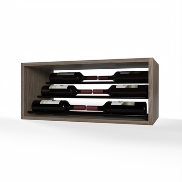 GrandCellar™ - 6 Column Waterfall Label-Forward Wine Display - 12
