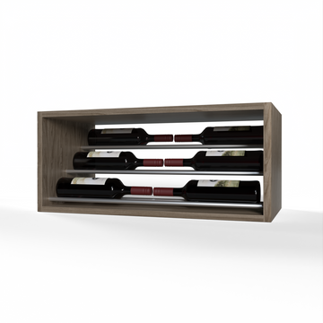 GrandCellar™ - 6 Column Waterfall Label-Forward Wine Display - 12