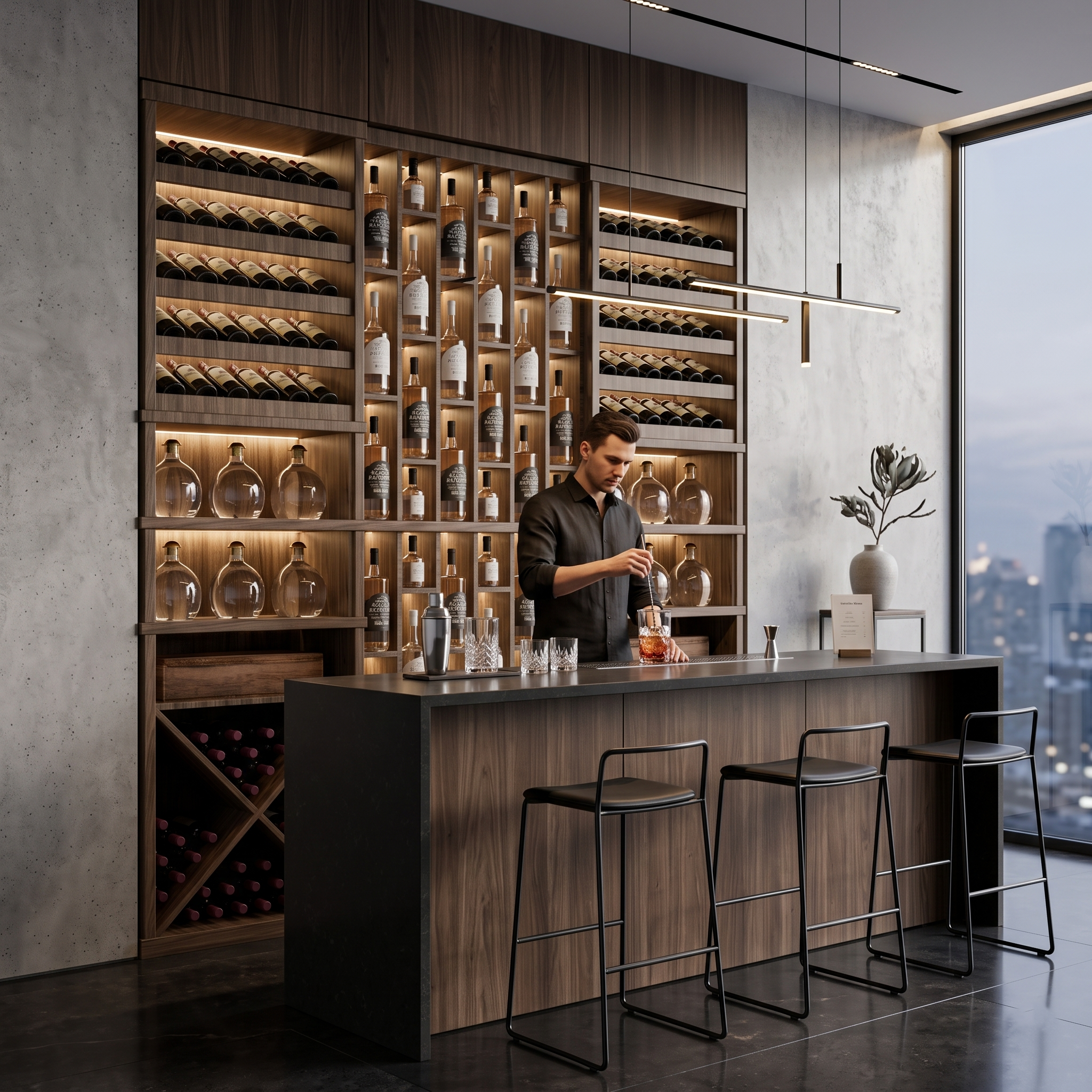 Bar & Beverage The Reserve Display