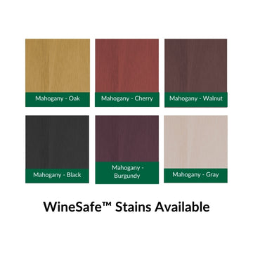 Standard Sample Swatch - Grand Mahogany - Satin/Unfinished