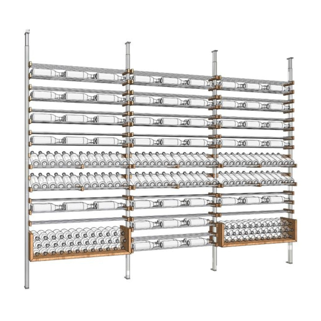 The All-Star, Walnut and Silver Metal