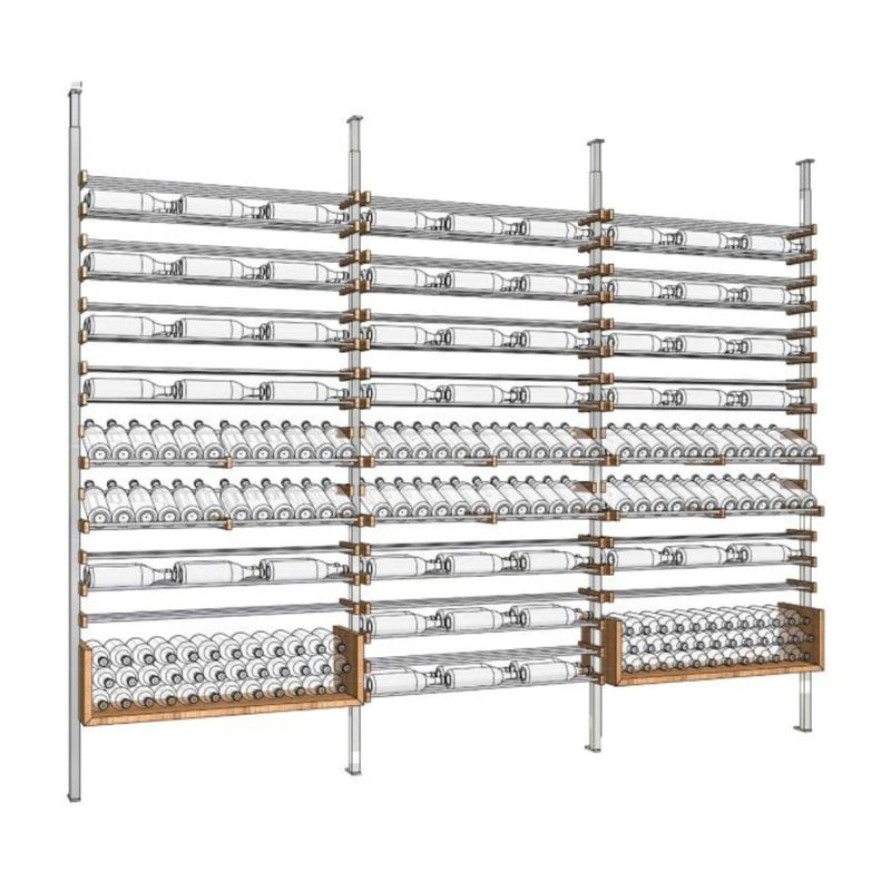 The All-Star, Walnut and Silver Metal