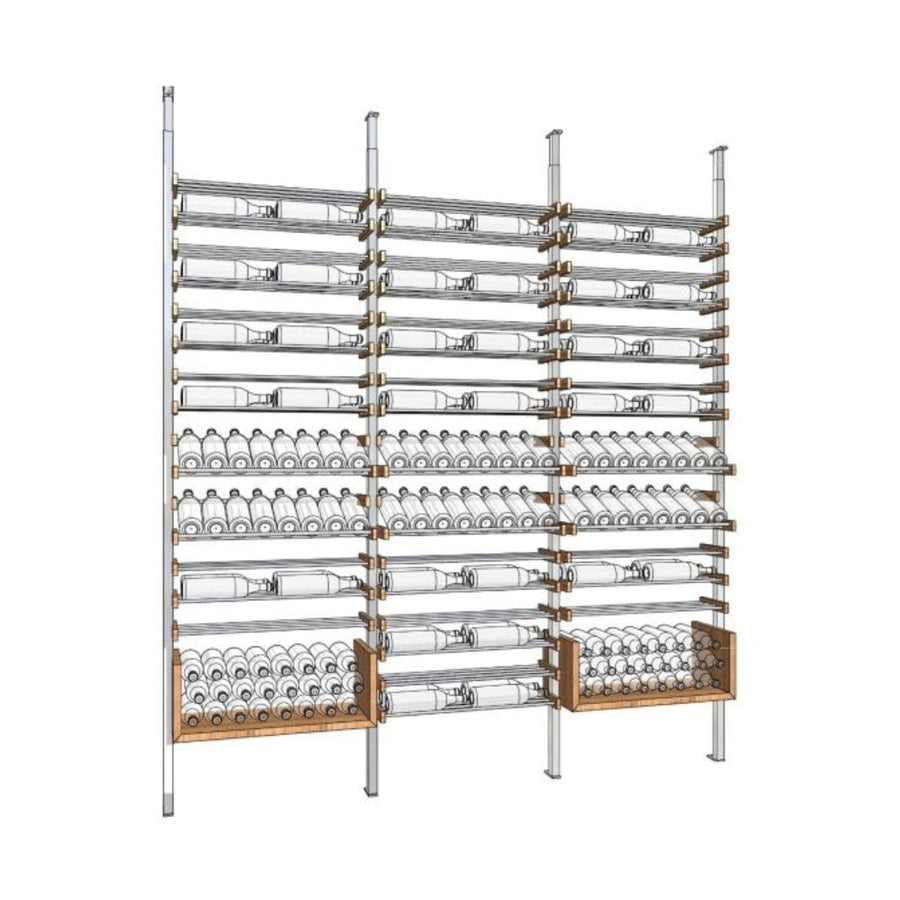 The All-Star, Walnut and Silver Metal