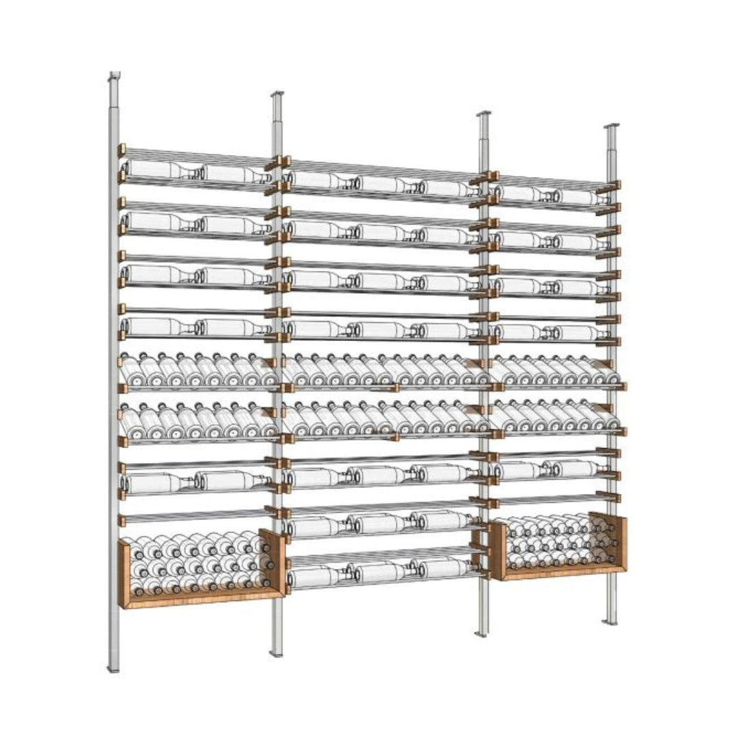 The All-Star, Walnut and Silver Metal