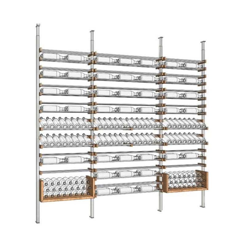 The All-Star, Walnut and Silver Metal