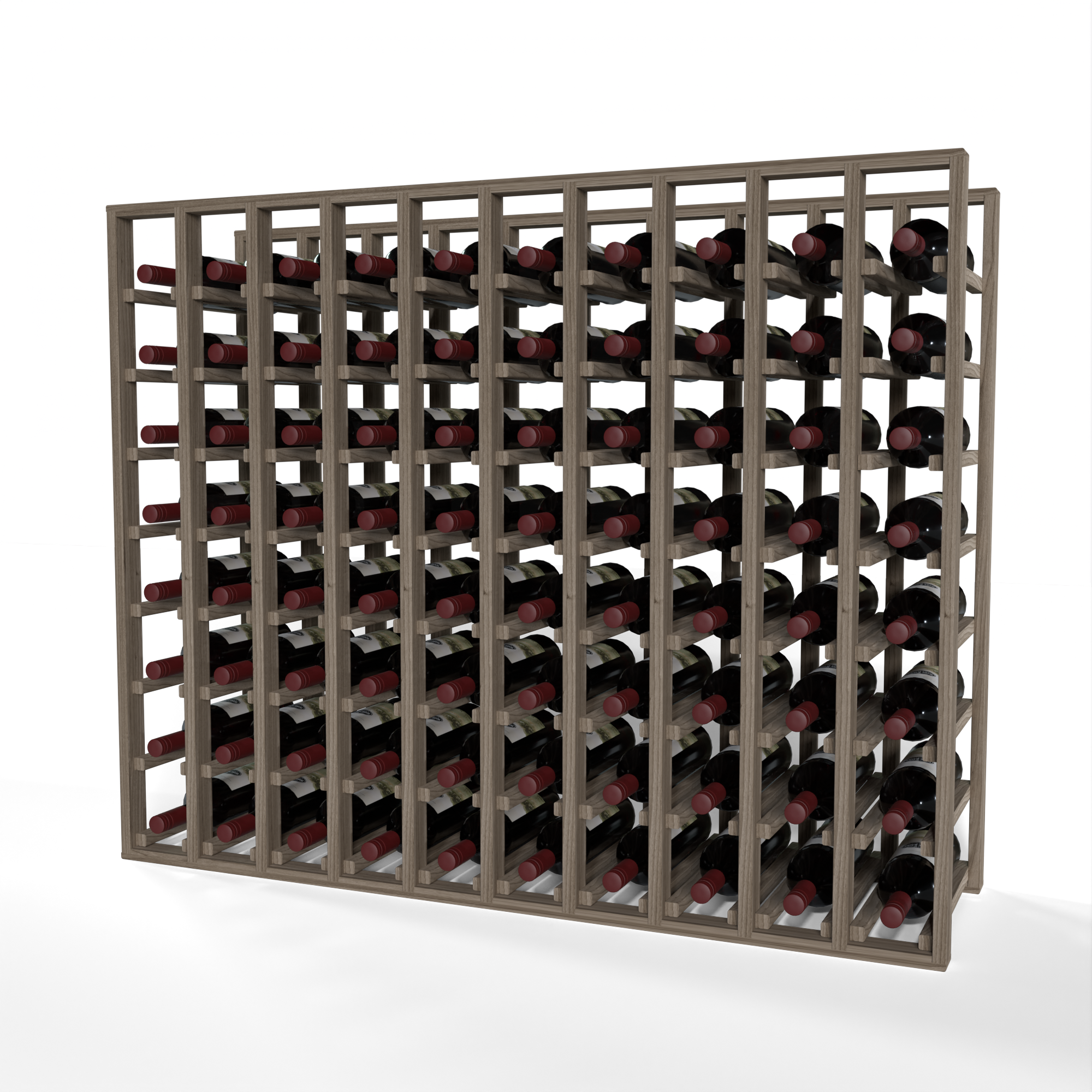 GrandCellar™ - 10 Column Full-Depth Standard Wine Rack - 36