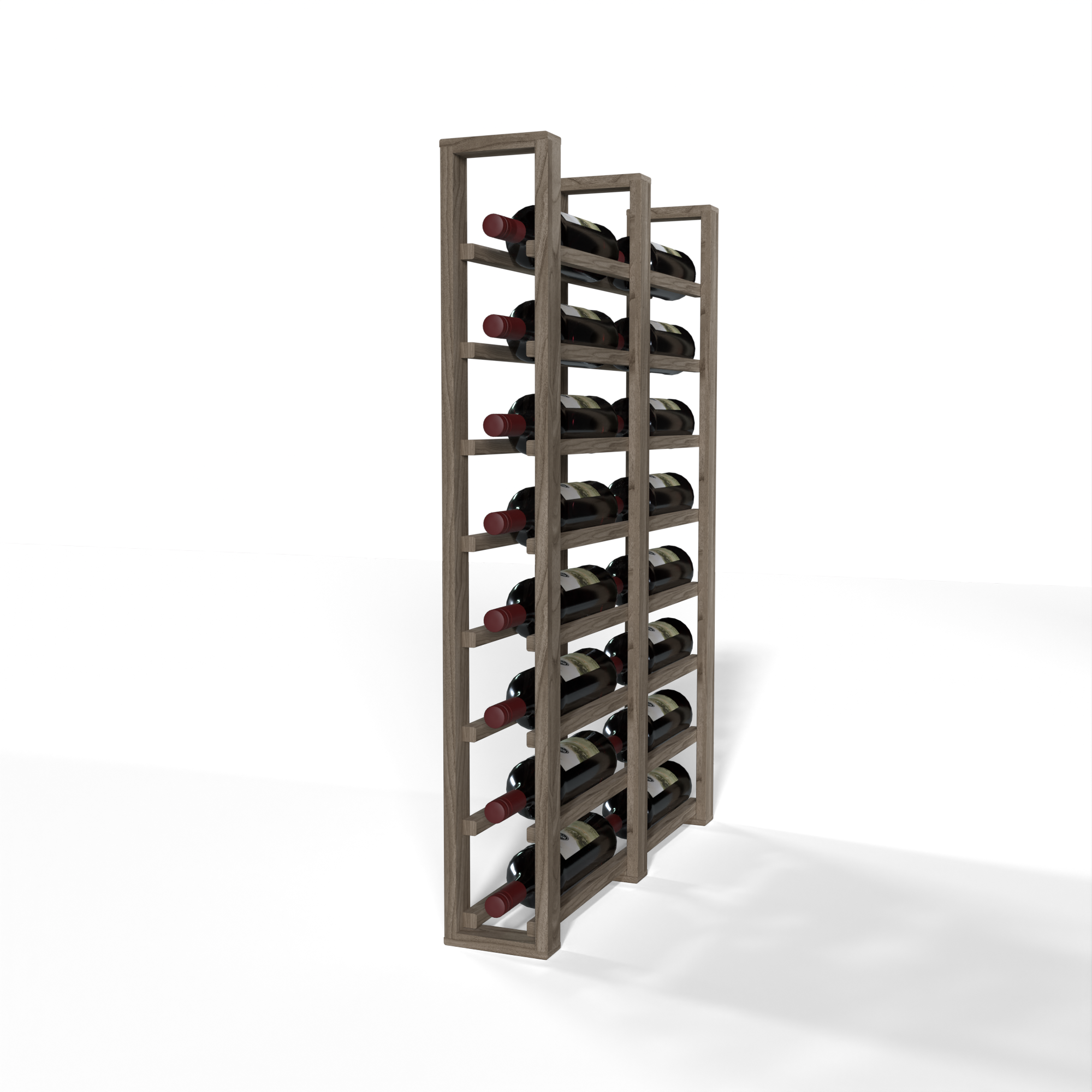GrandCellar™ - 1 Column Full-Depth Double Deep Wine Rack - 36