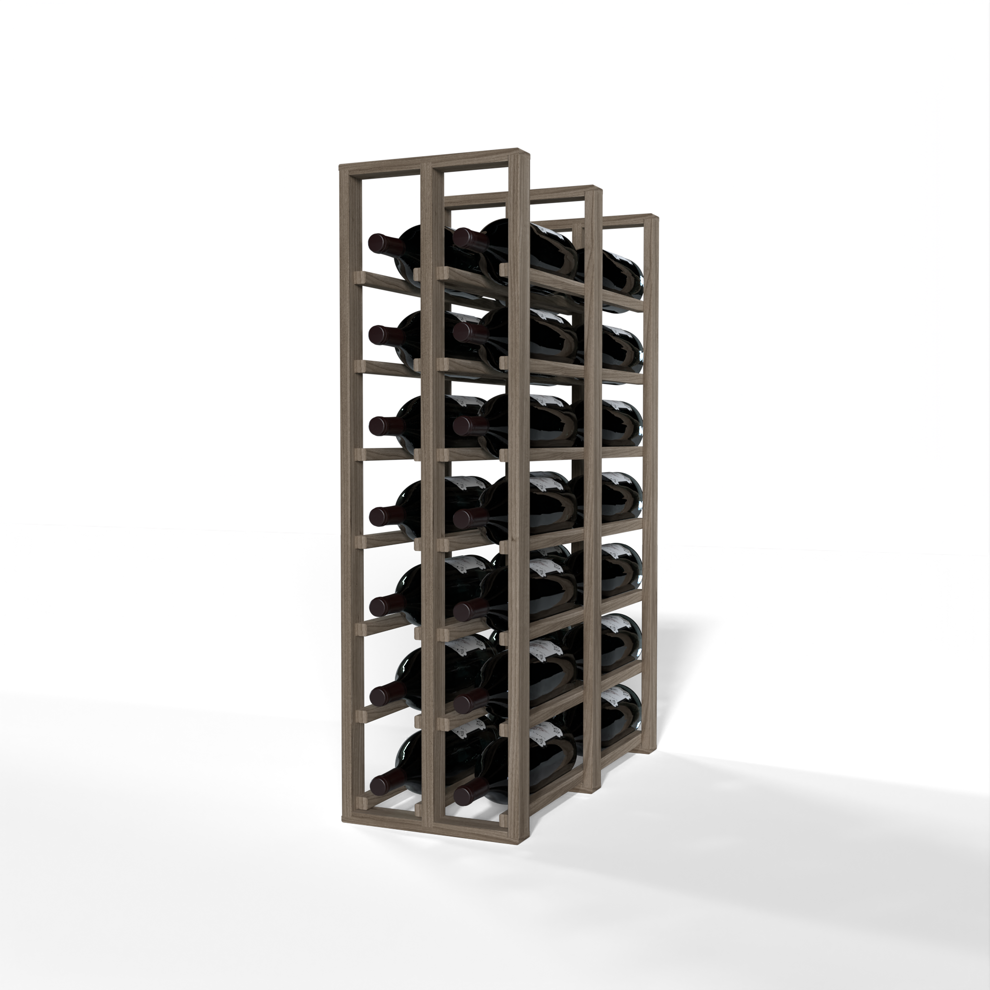 GrandCellar™ - 2 Column Full-Depth Double Deep Magnum Wine Rack - 36