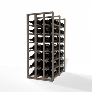 GrandCellar™ - 3 Column Full-Depth Double Deep Magnum Wine Rack - 36