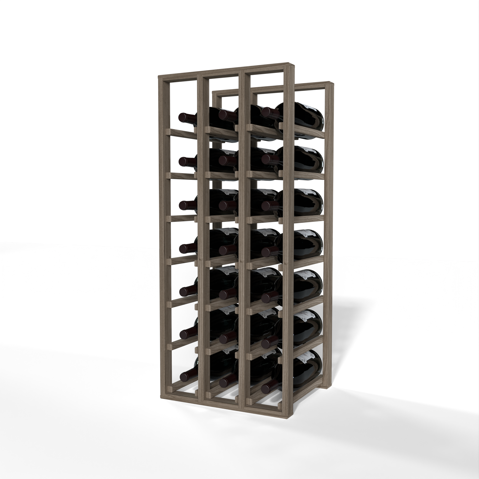 GrandCellar™ - 3 Column Full-Depth Magnum Wine Rack - 36
