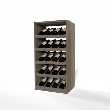 GrandCellar™ - 4 Column Full-Depth Cradle Wine Display - 36