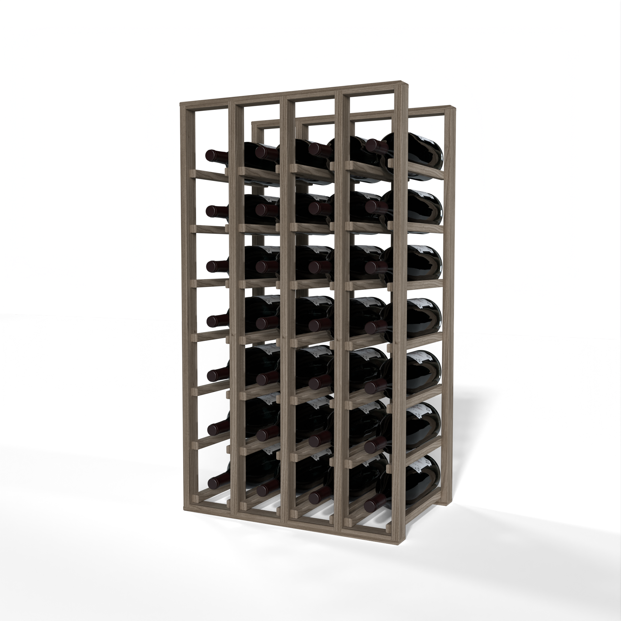 GrandCellar™ - 4 Column Full-Depth Magnum Wine Rack - 36