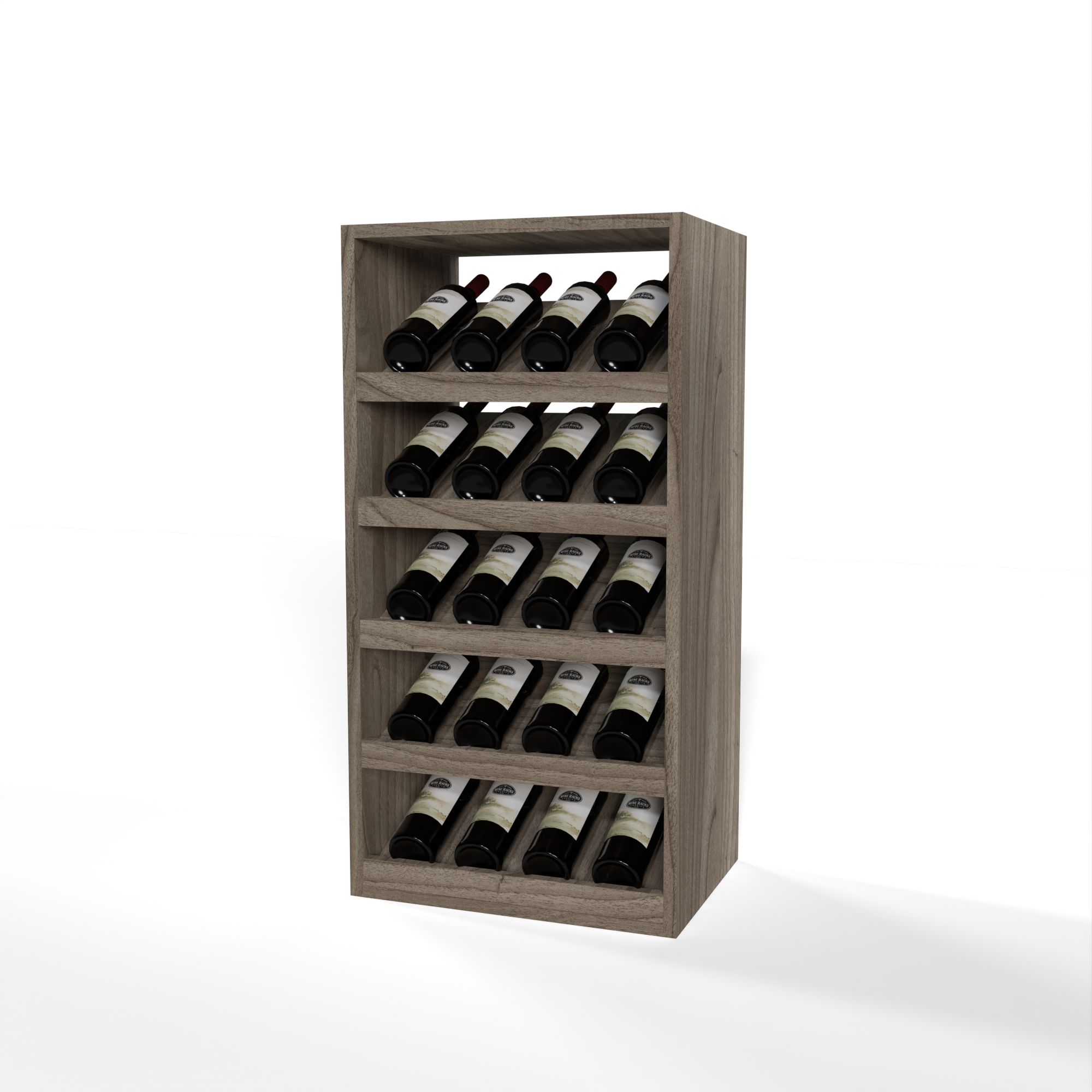 GrandCellar™ - 4 Column Full-Depth Wine Display  - 36