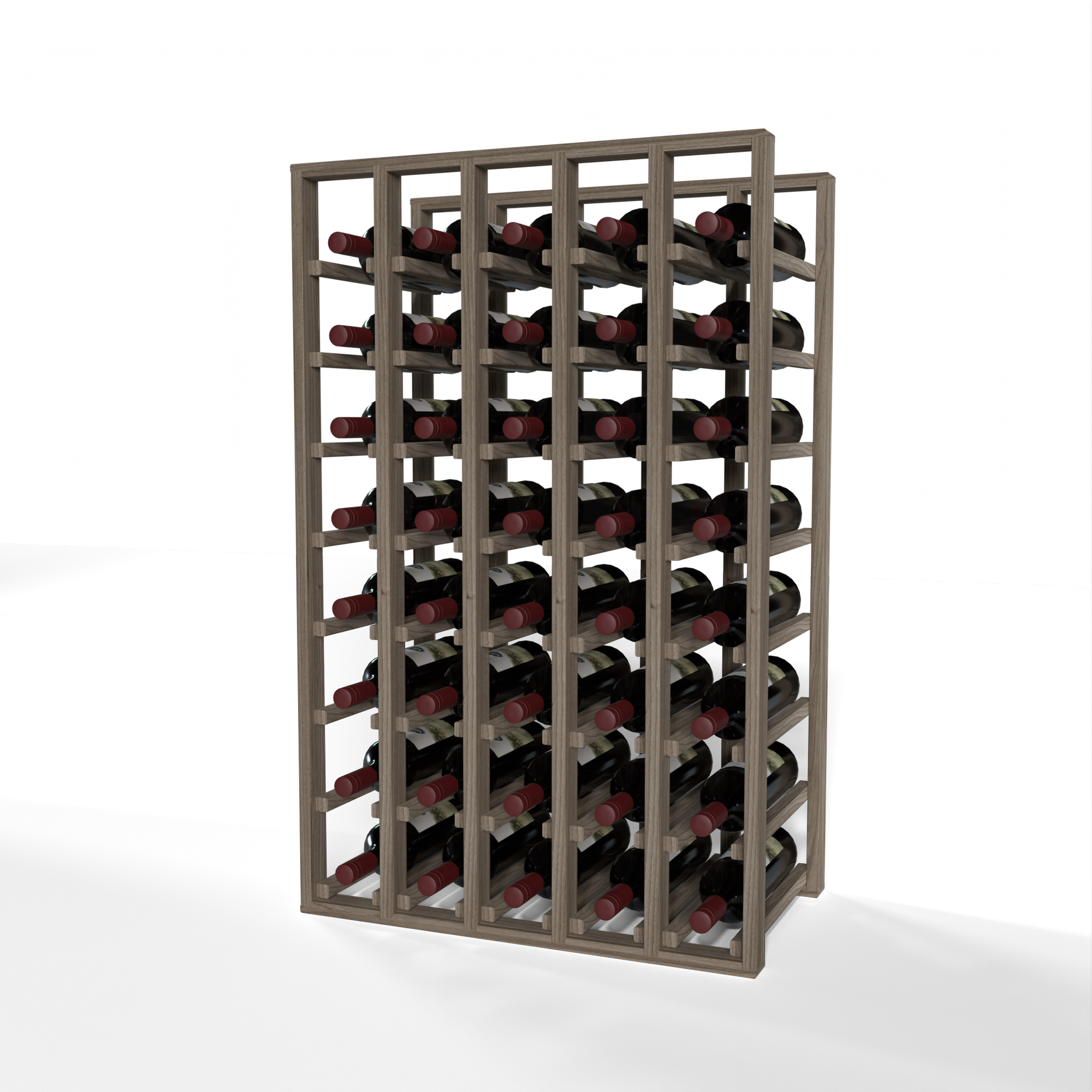 GrandCellar™ - 5 Column Full-Depth Standard Wine Rack - 36