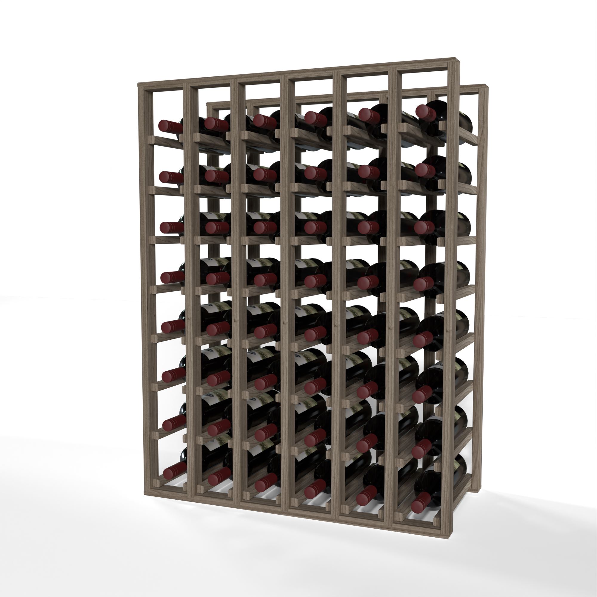 GrandCellar™ - 6 Column Full-Depth Standard Wine Rack - 36