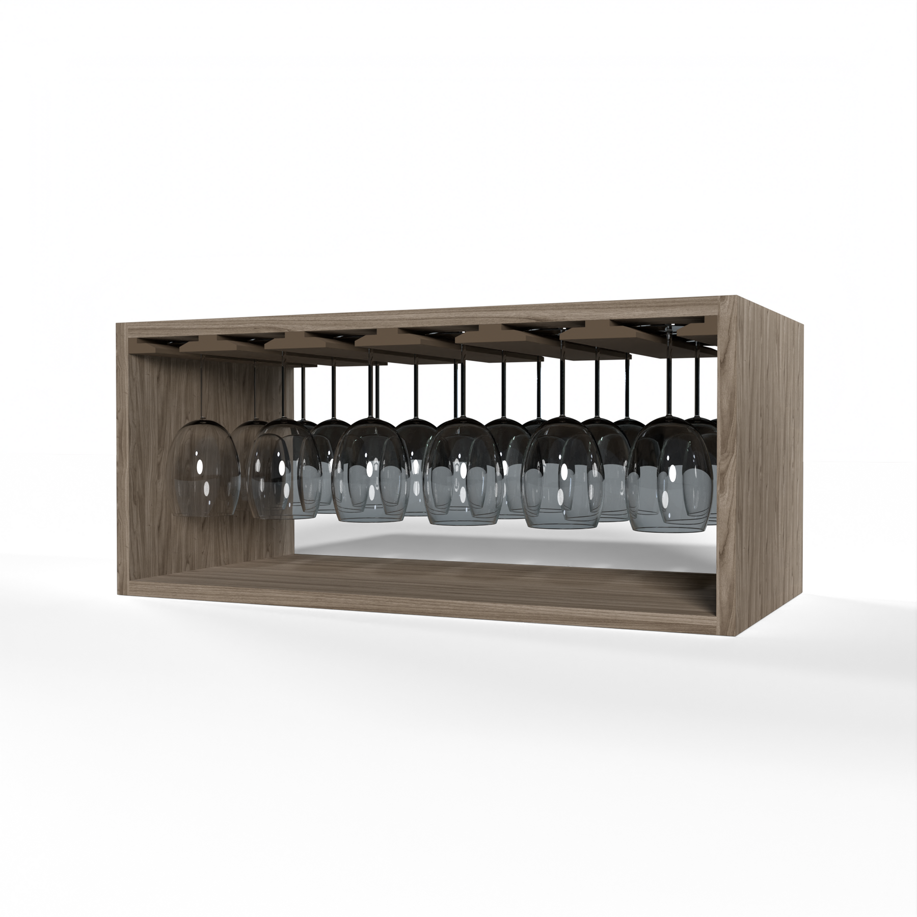 Tene Color Glass Rack GrandCellar™ - 6 Column Full-Depth Stemware Rack - 12