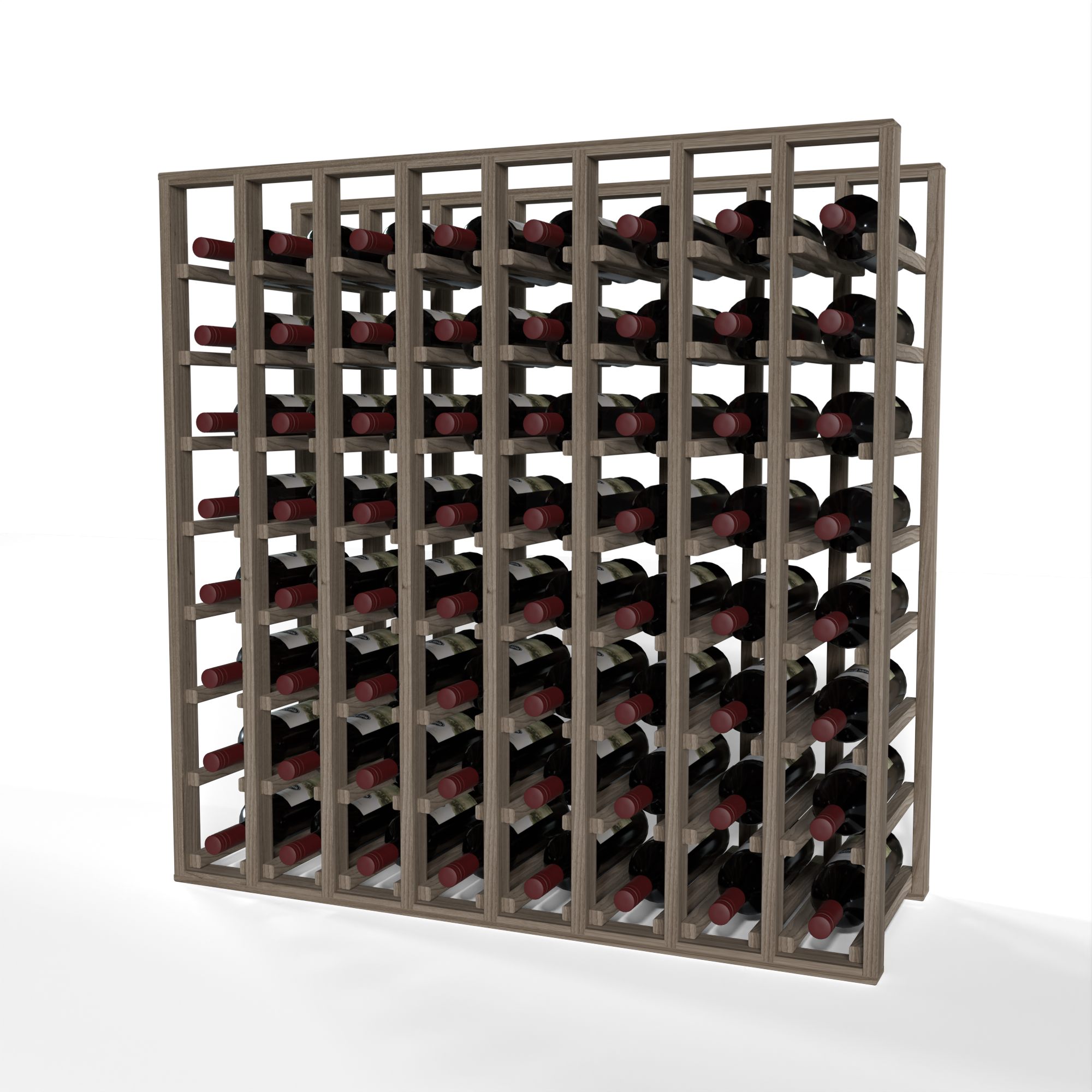 GrandCellar™ - 8 Column Full-Depth Standard Wine Rack - 36