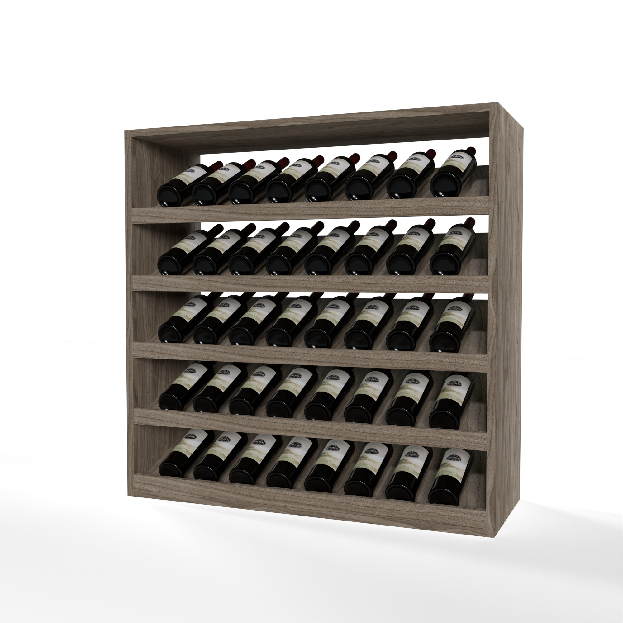 GrandCellar™ - 8 Column Full-Depth Wine Display  - 36