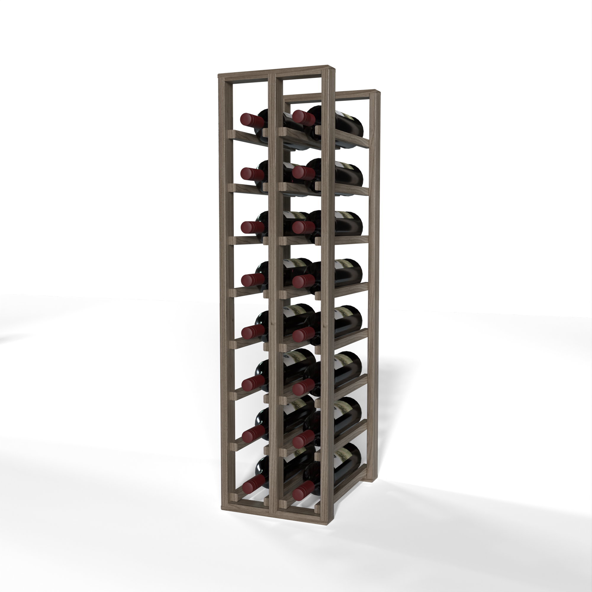 GrandCellar™ - 2 Column Full-Depth Standard Wine Rack - 36