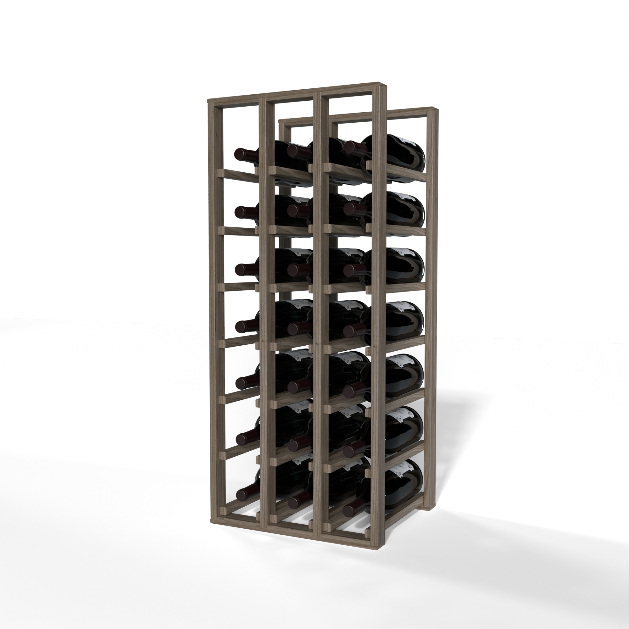 GrandCellar™ - 3 Column Full-Depth Magnum Wine Rack - 36