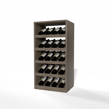 GrandCellar™ - 4 Column Full-Depth Cradle Wine Display - 36