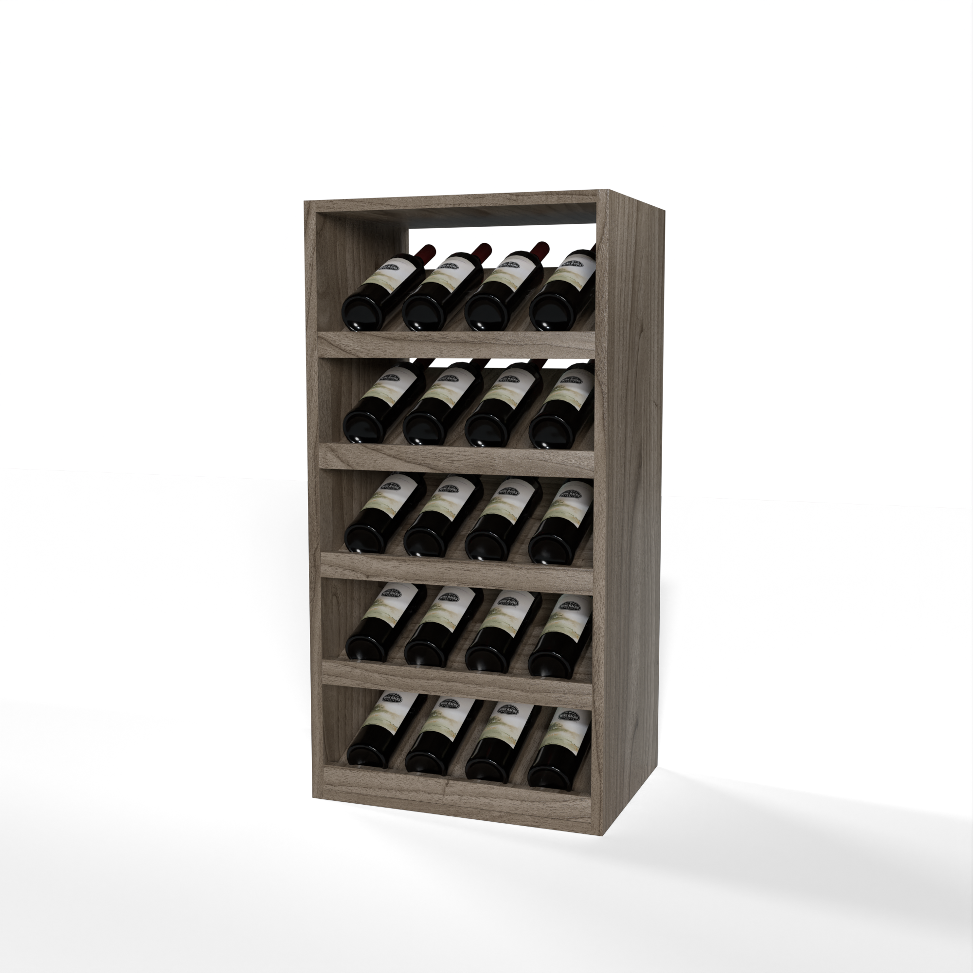 GrandCellar™ - 4 Column Full-Depth Wine Display  - 36