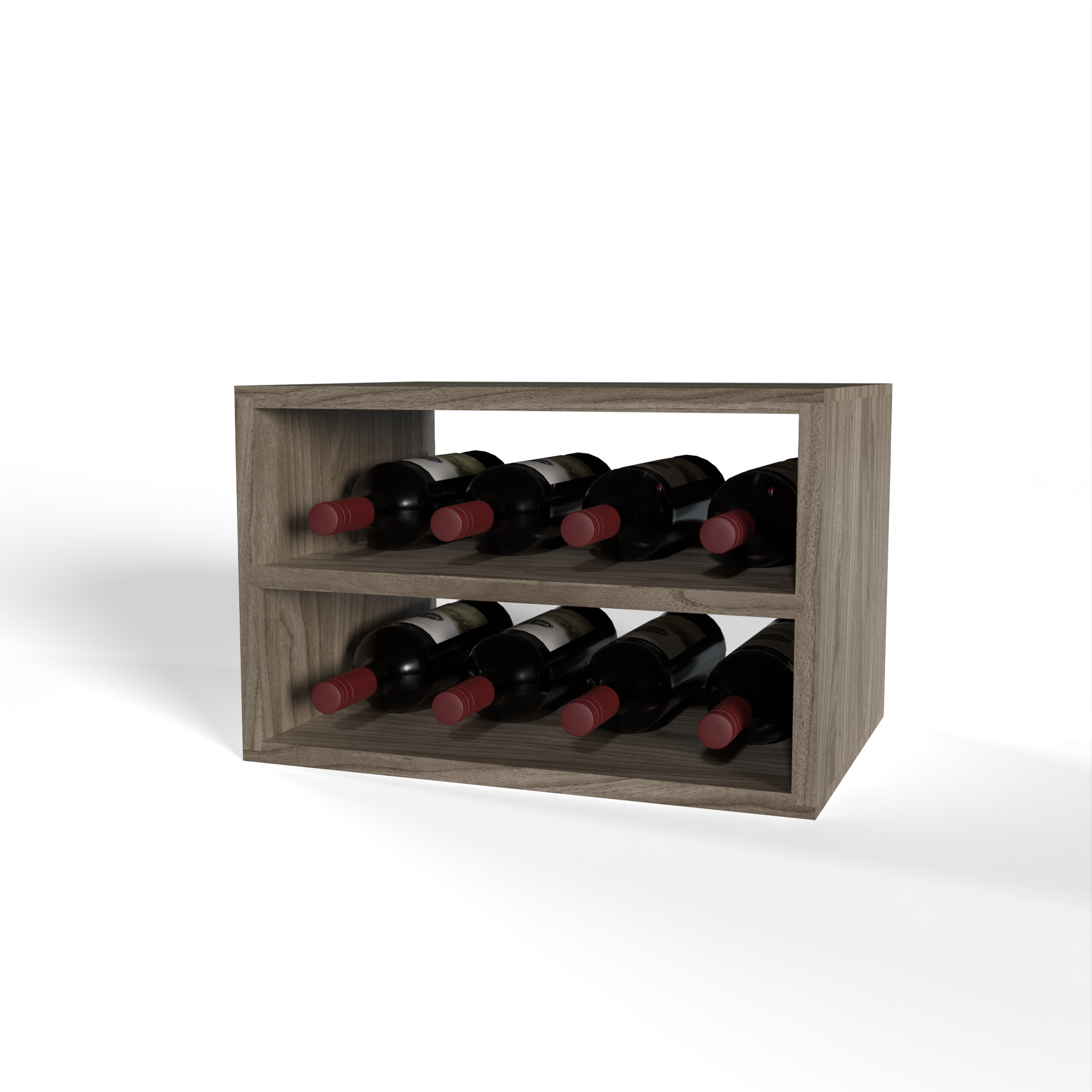 GrandCellar™ - 4 Column Full-Depth Wine Shelf - 12