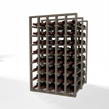 GrandCellar™ - 5 Column Full-Depth Double Deep Wine Rack - 36
