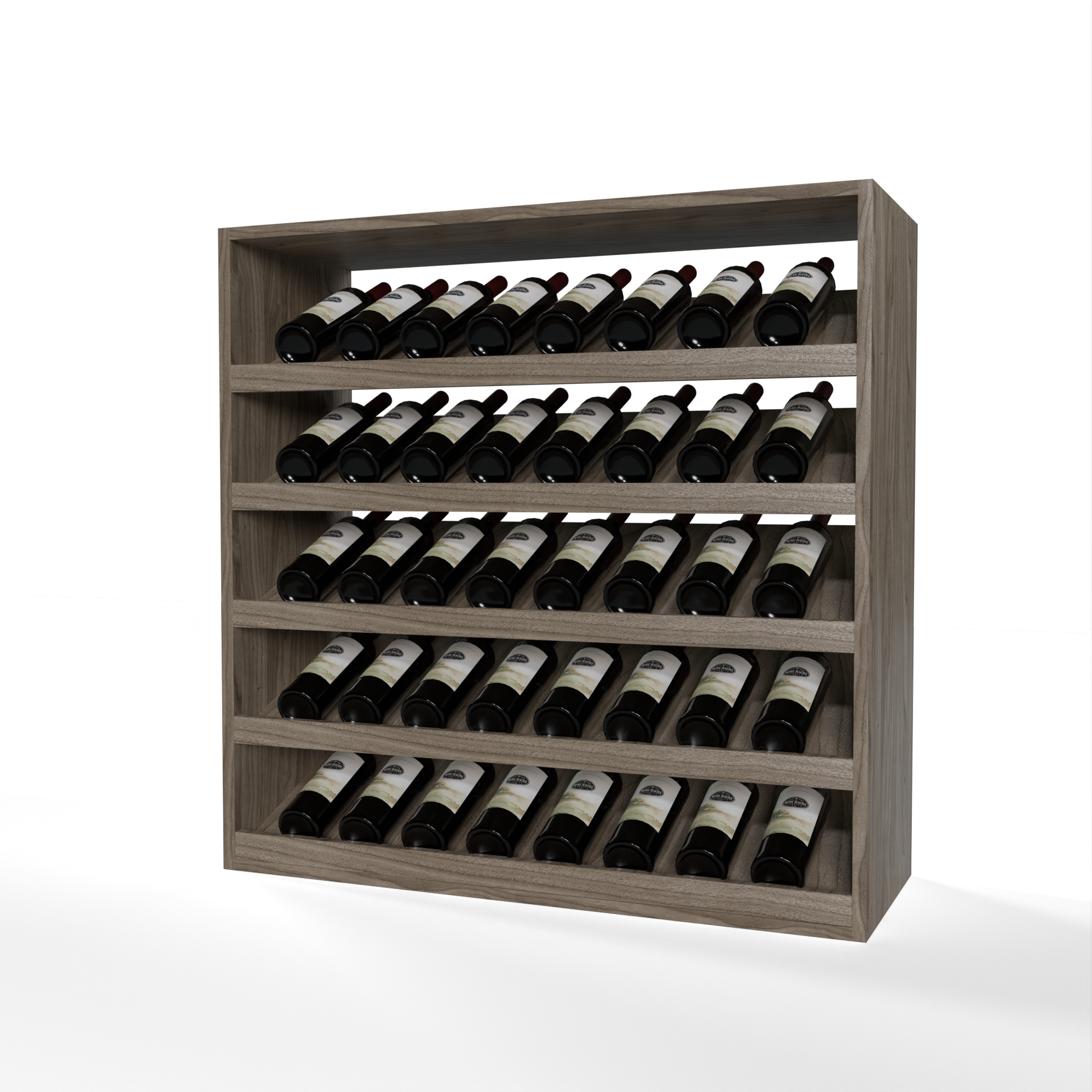 GrandCellar™ - 8 Column Full-Depth Wine Display  - 36