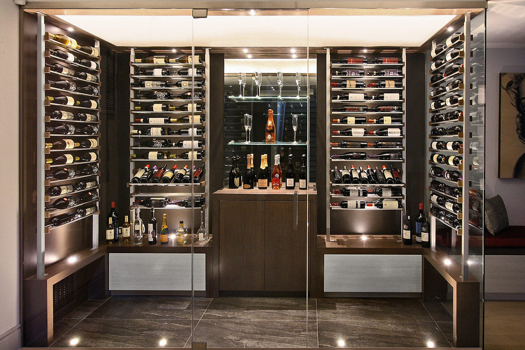 Home Basement Wine Cellar Design and Storage