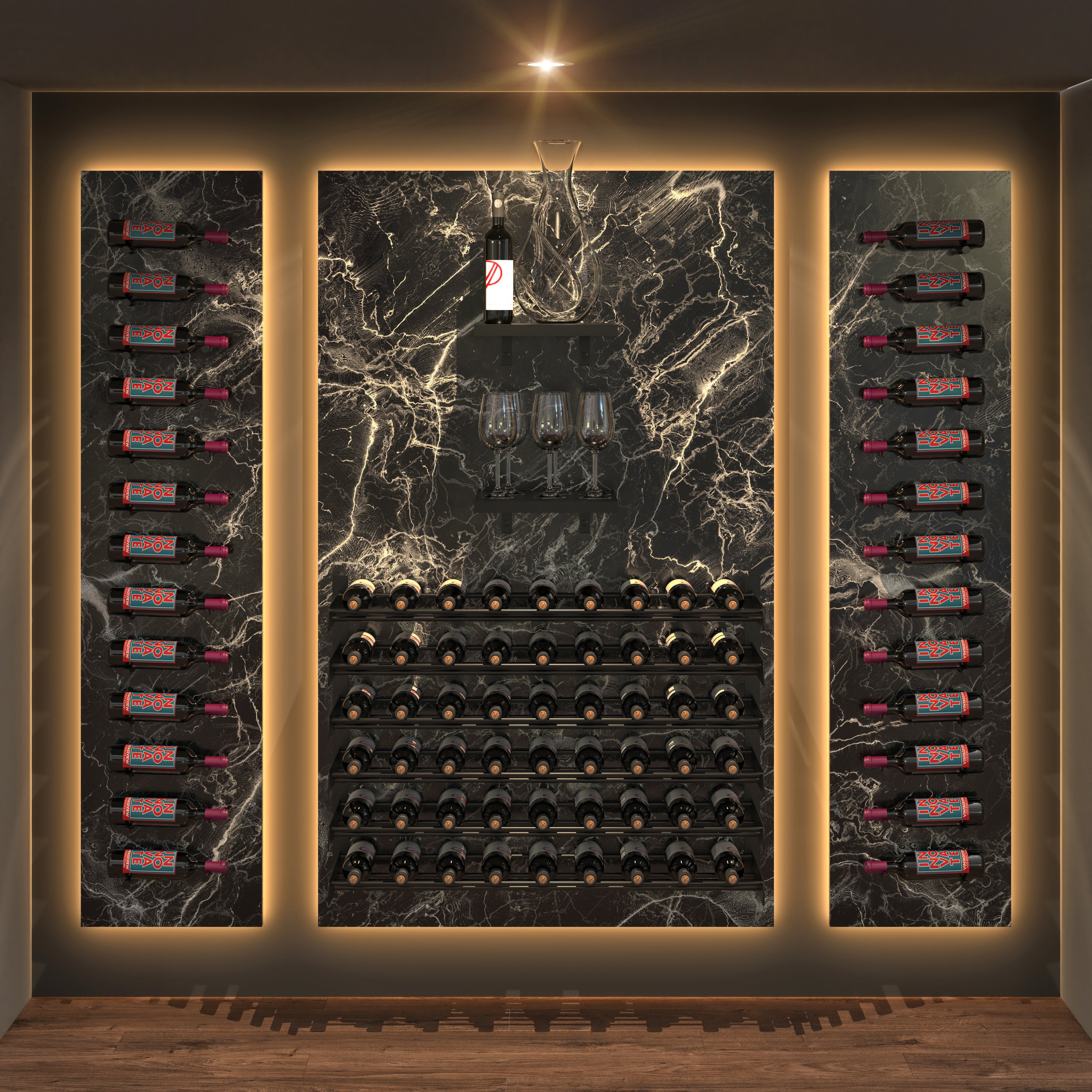 Evolution Wine Wall Cork Ledge