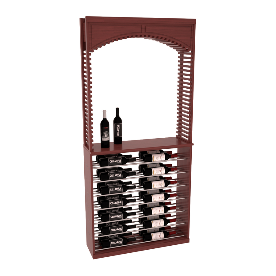 InstaCellar - 35" Cellar Arch / Horizontal Display Combo