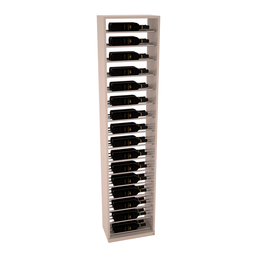 InstaCellar - 17.5" Full Height Display - Black Metal Rods