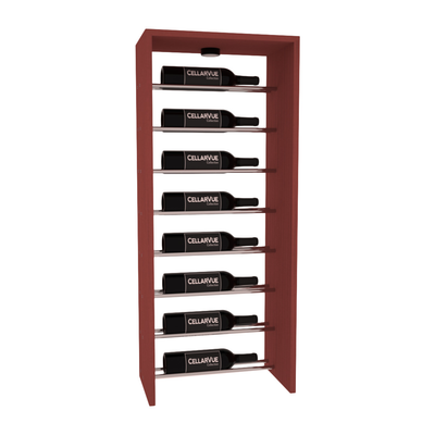 InstaCellar - 17.5" Horizontal Top Display - Black Metal Rods