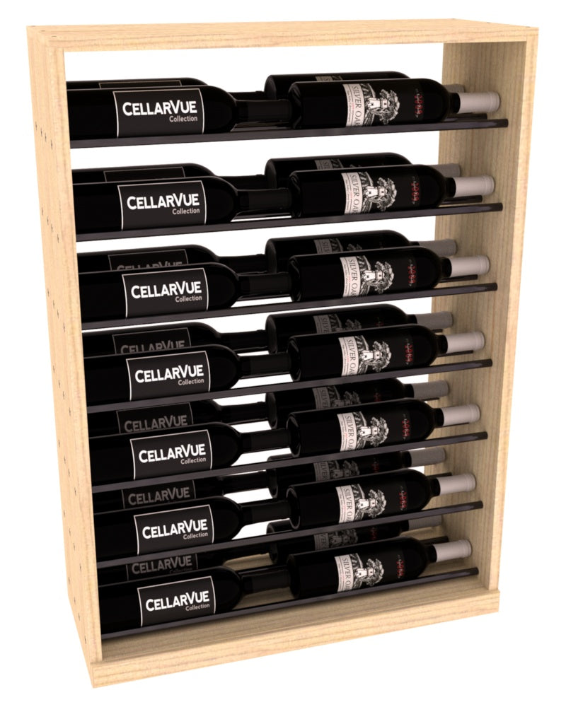 InstaCellar - 26" Horizontal Base Display - Gunmetal Rods