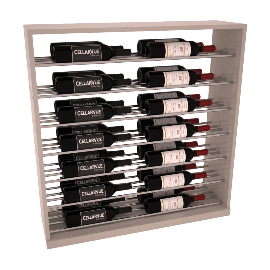 InstaCellar - 35" Horizontal Base Display - Black Metal Rods