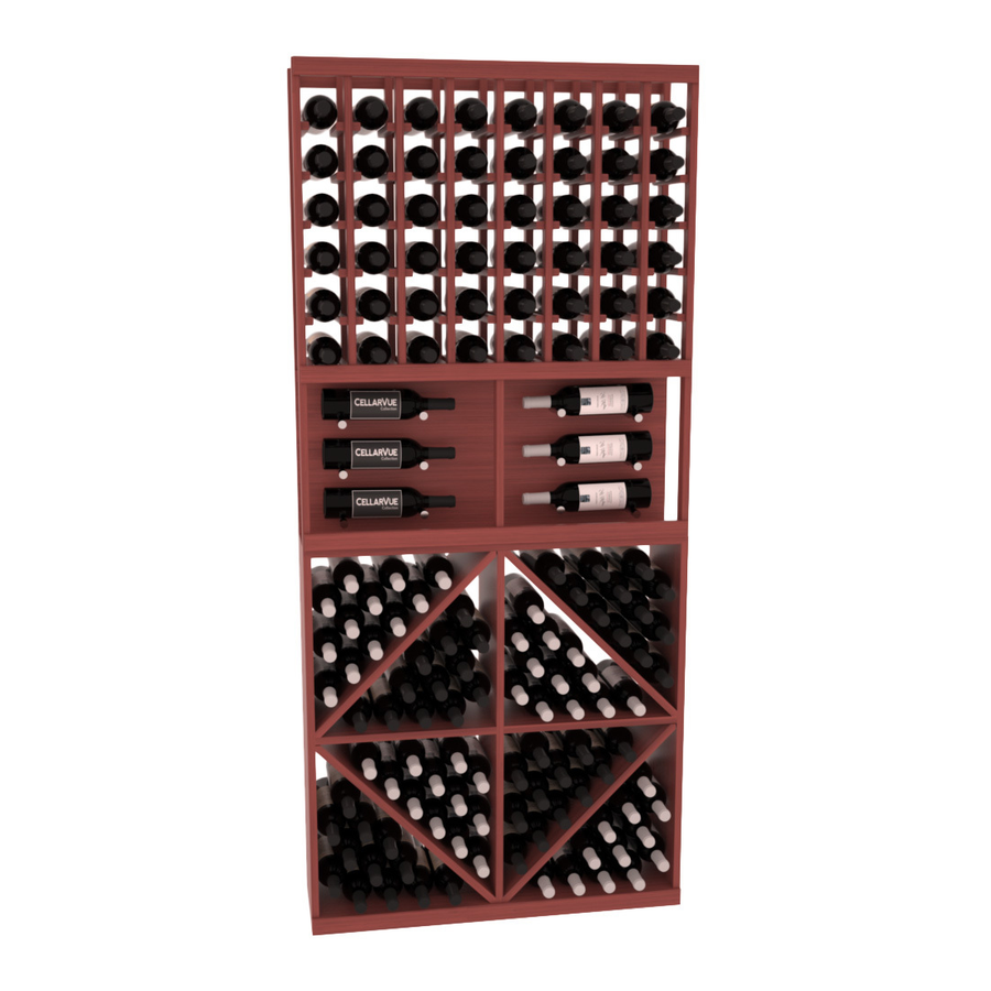 InstaCellar - 35" Showcase Display / Diamond Bin Combo