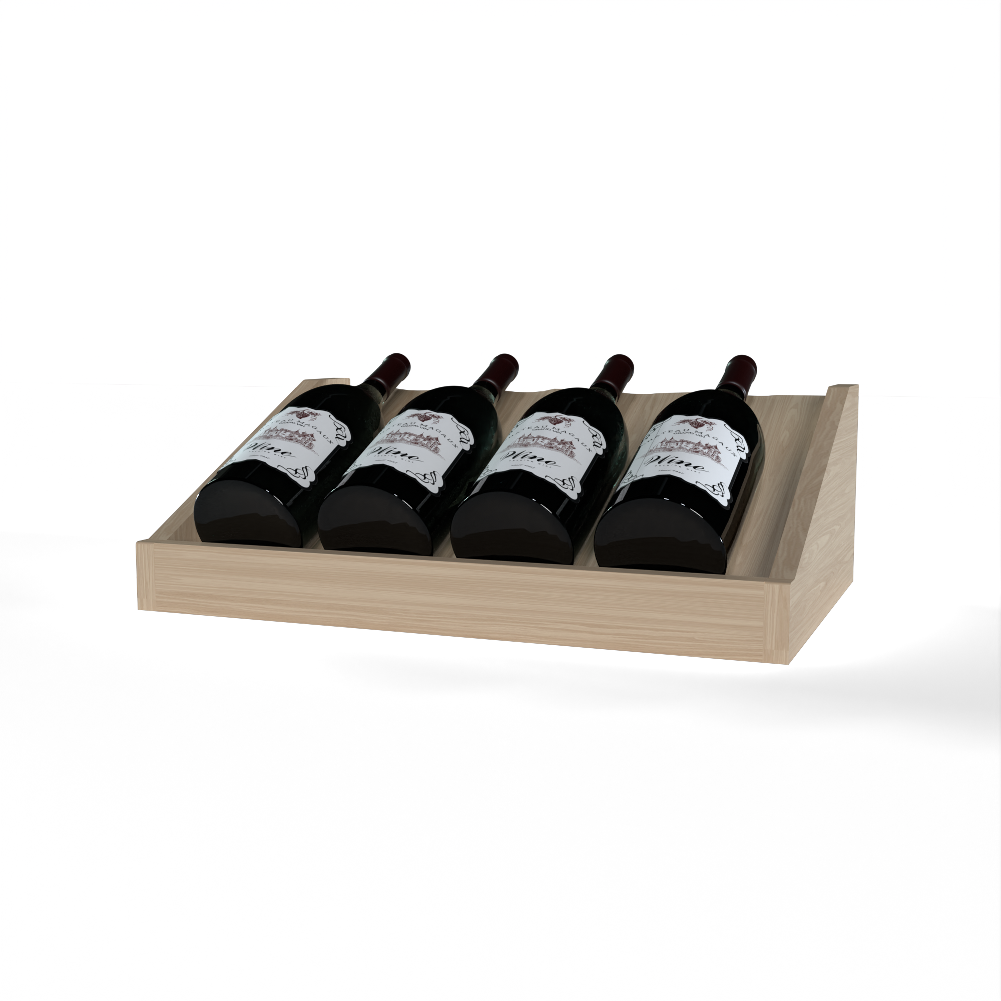 GrandCellar™ - 4 Column Full-Depth Magnum Cradle Display Top - 7