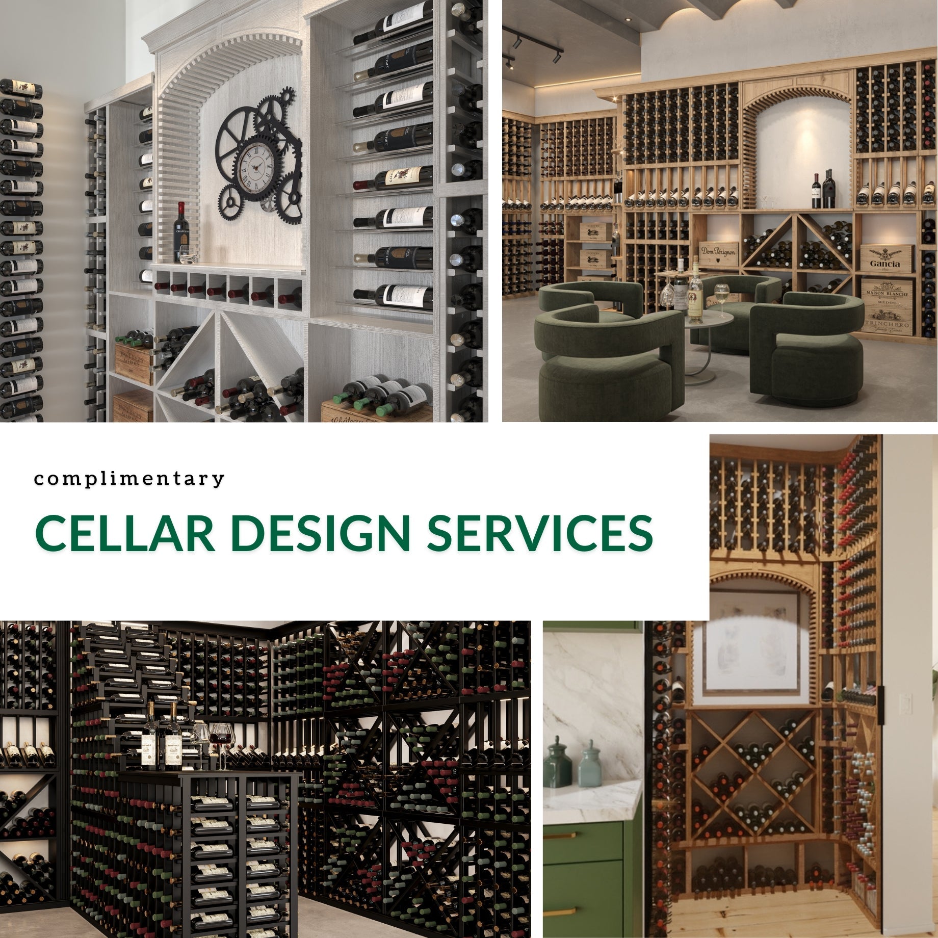 Florence Designer Wine Cellar Kit | Wine Rack Kits – Wine Racks America