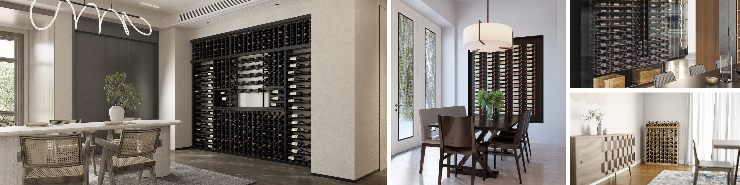 Dining Room Wine Display, Storage Cellar
