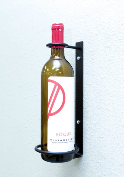 Perch 1 Bottle Vertical Metal Wine Rack