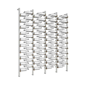 The Floating, Walnut and Silver Metal