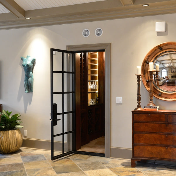 Glass Cellar Doors