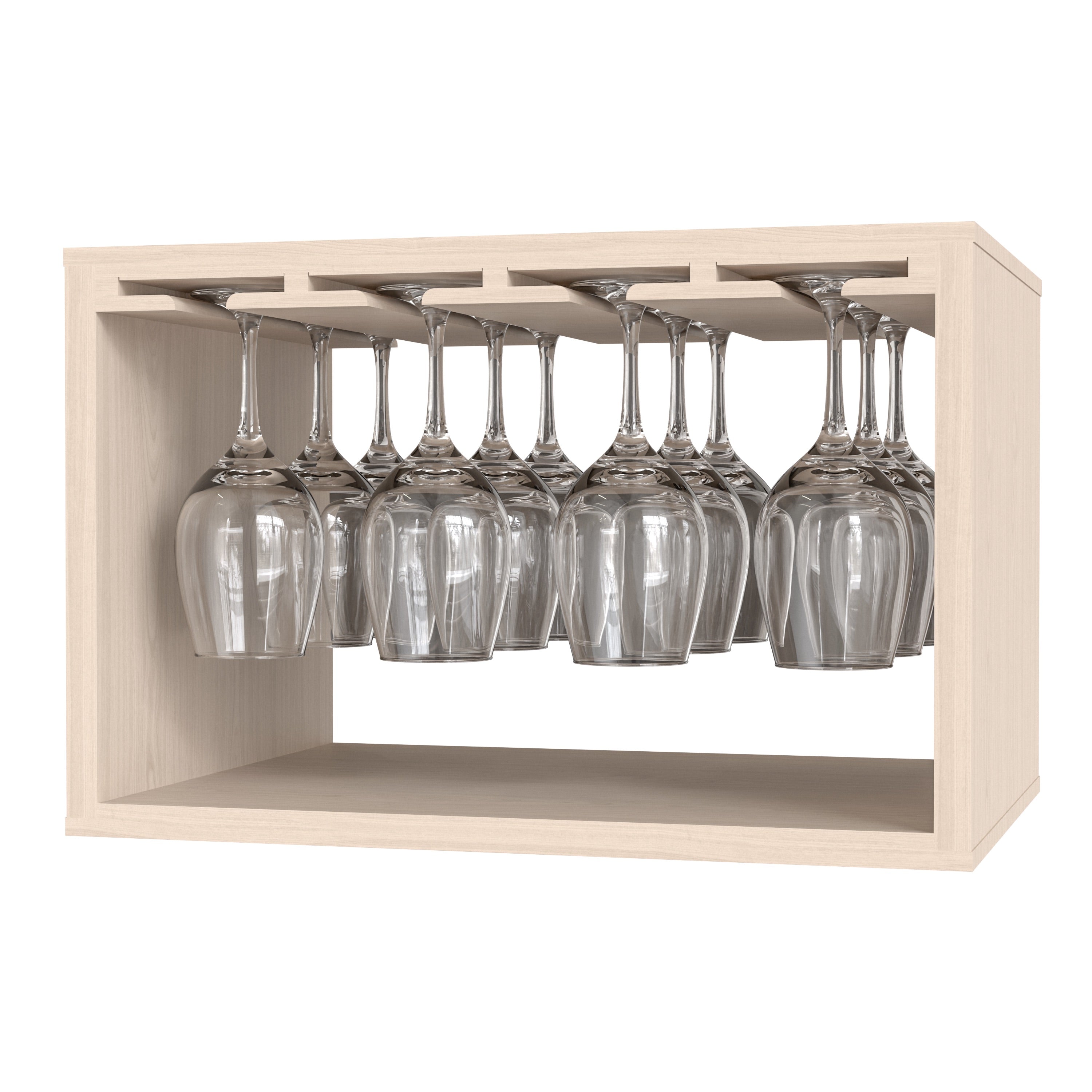 GrandCellar™ - 4 Column Full-Depth Stemware Rack  - 12