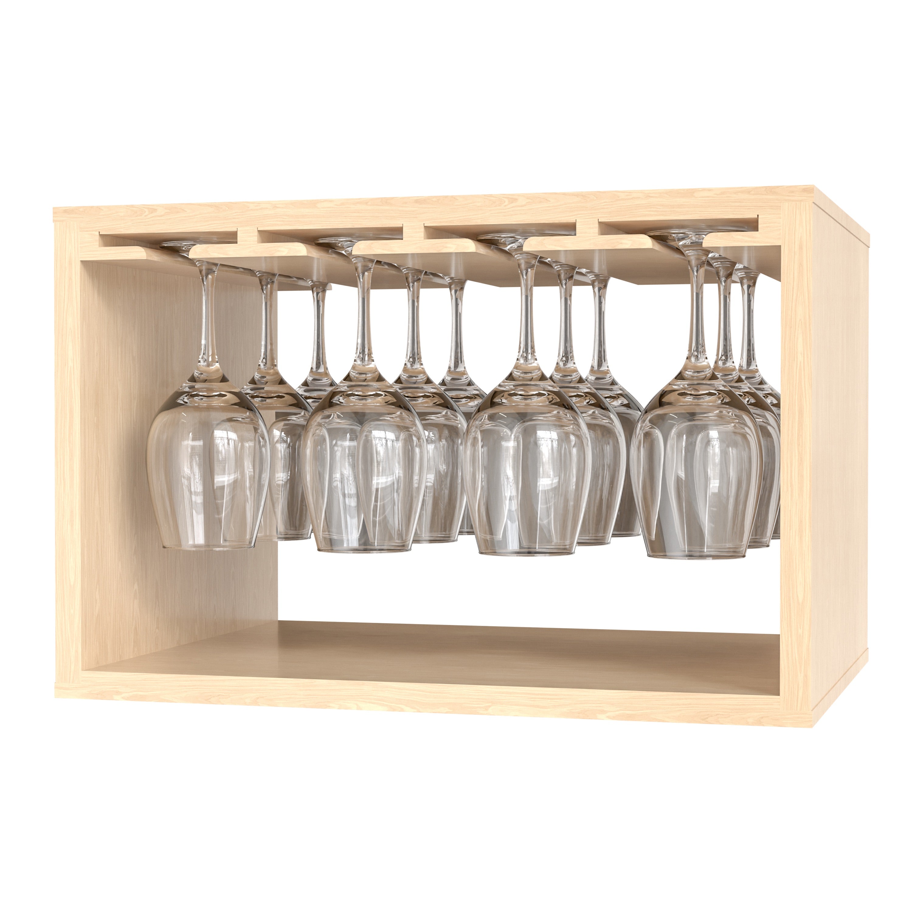GrandCellar™ - 4 Column Full-Depth Stemware Rack  - 12