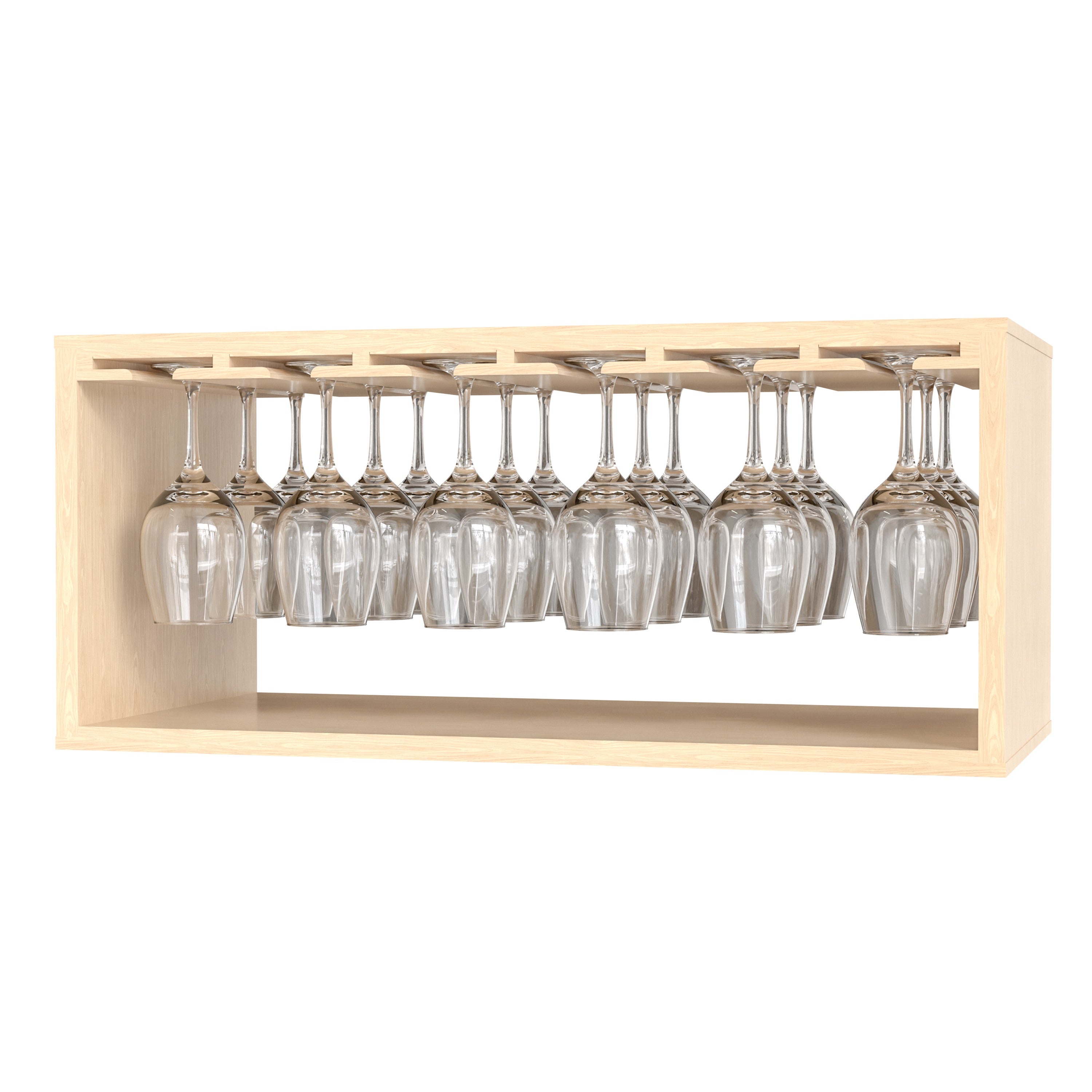 GrandCellar™ - 6 Column Full-Depth Stemware Rack  - 12