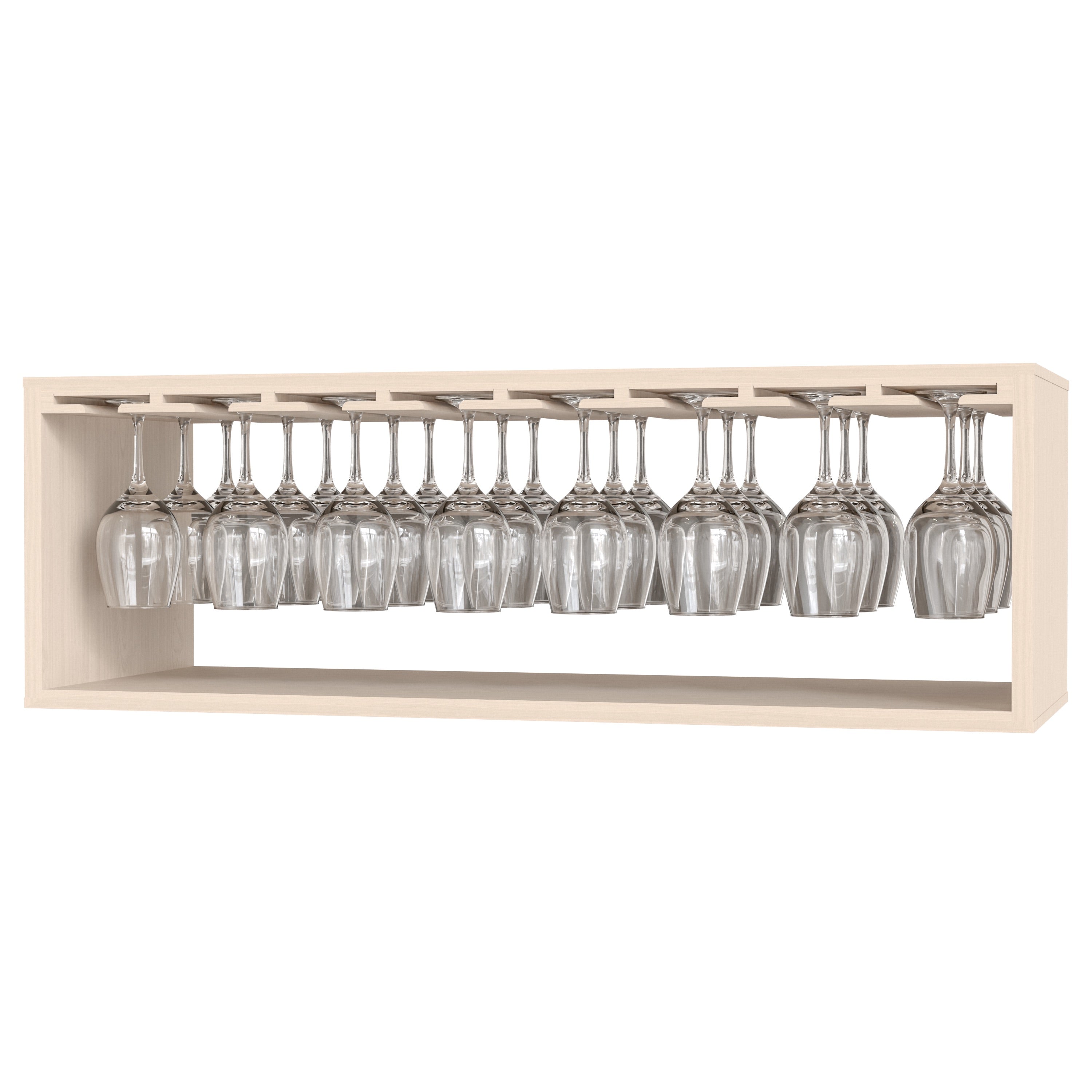 GrandCellar™ - 8 Column Full-Depth Stemware Rack  - 12