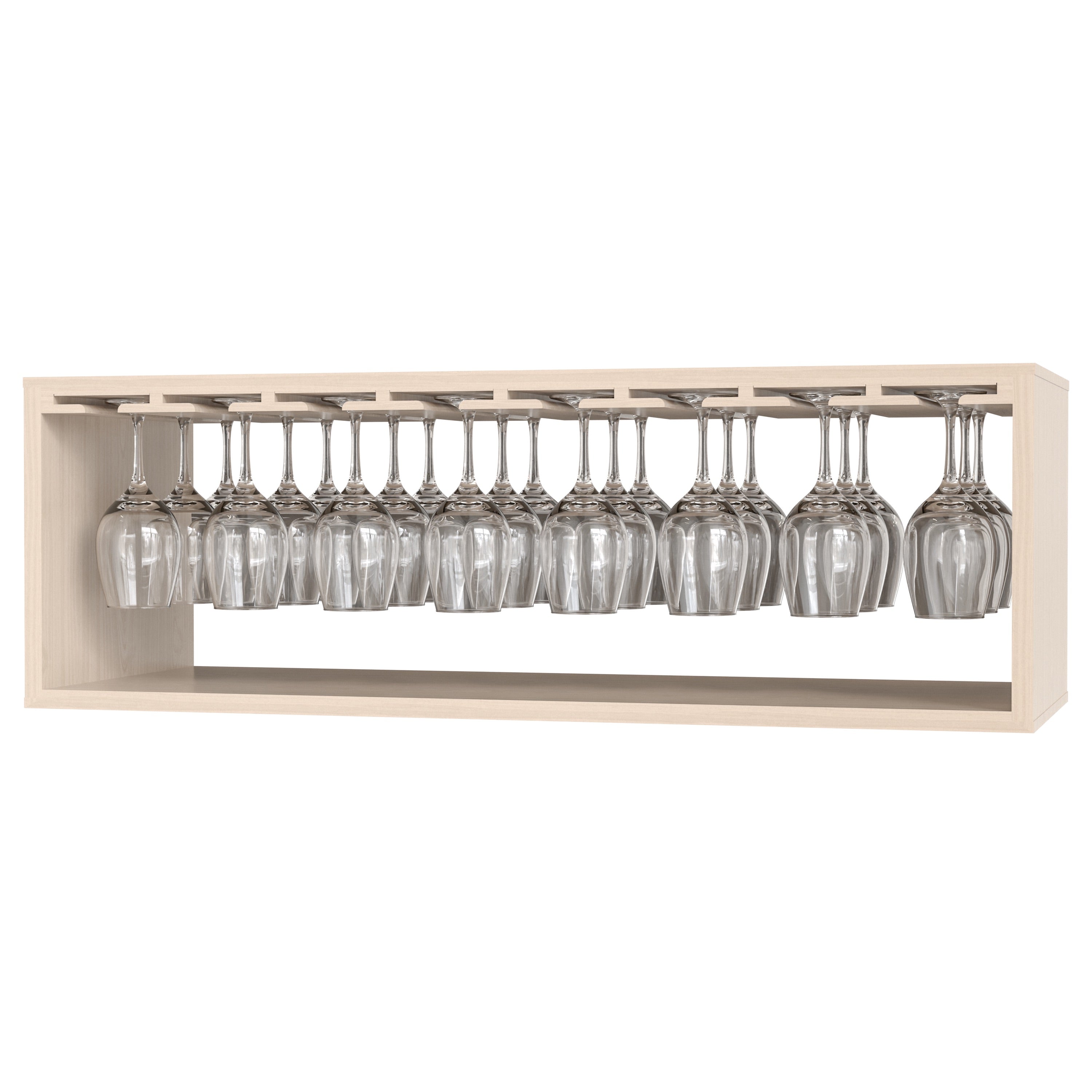 GrandCellar™ - 8 Column Full-Depth Stemware Rack  - 12