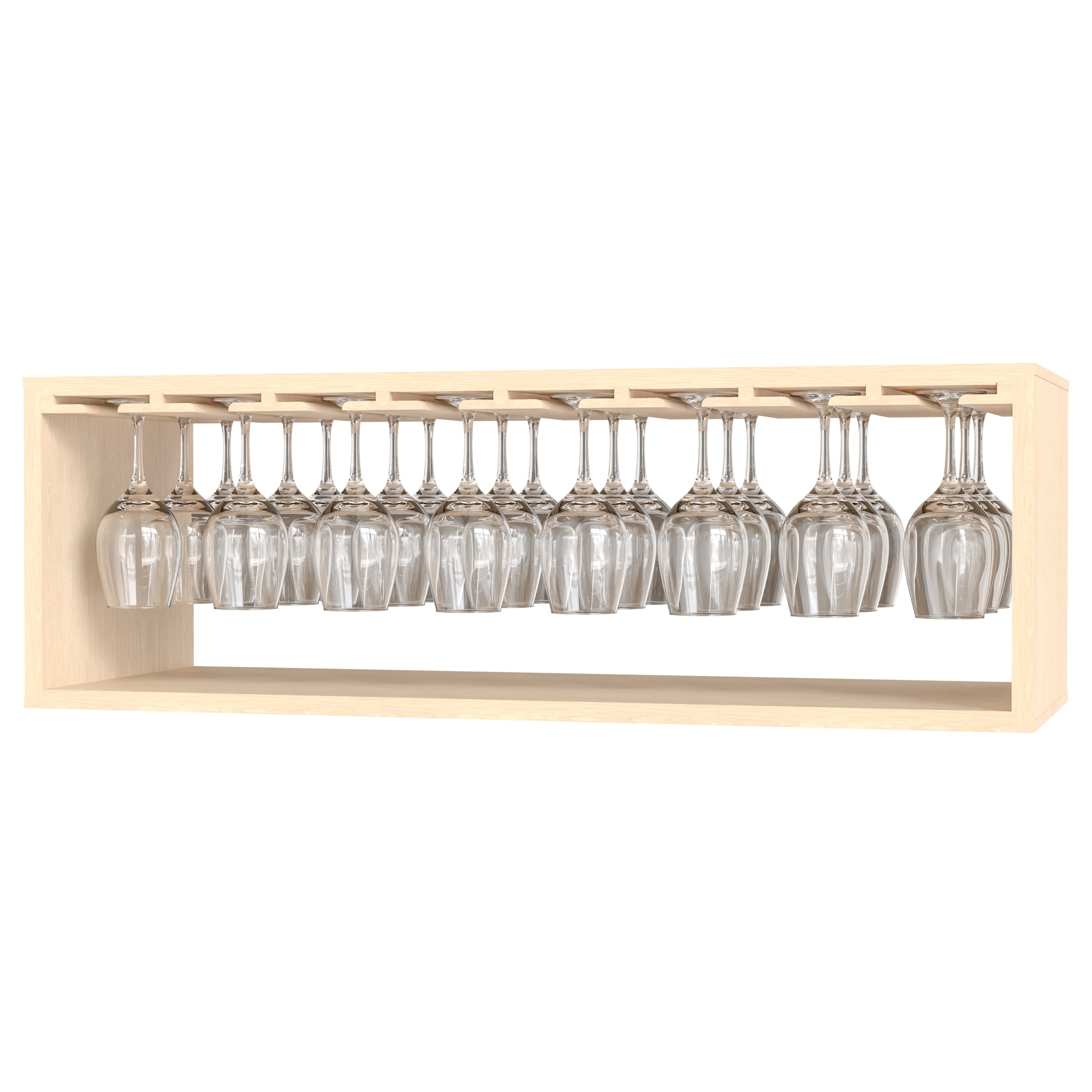 GrandCellar™ - 8 Column Full-Depth Stemware Rack  - 12