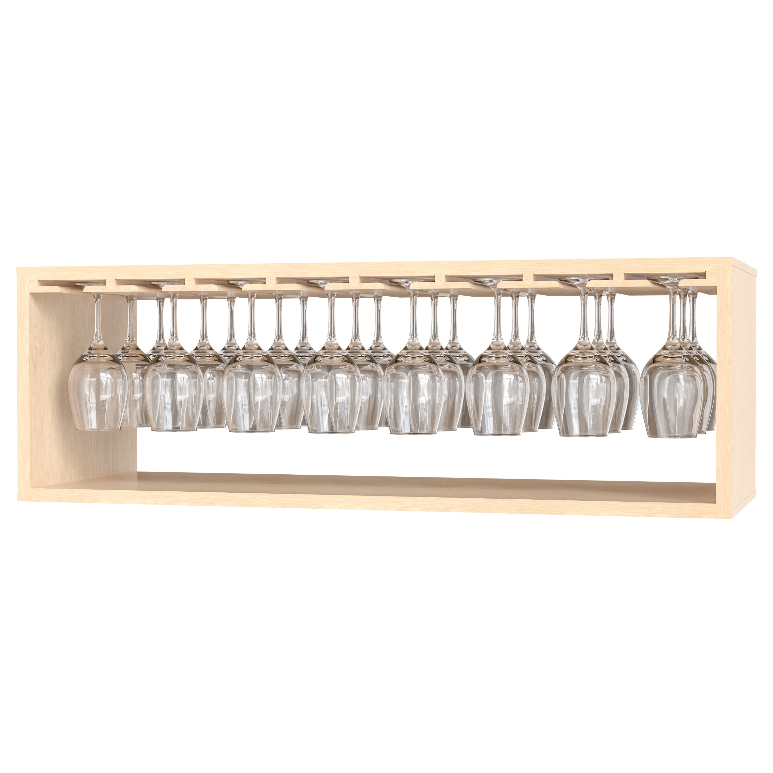 GrandCellar™ - 8 Column Full-Depth Stemware Rack  - 12